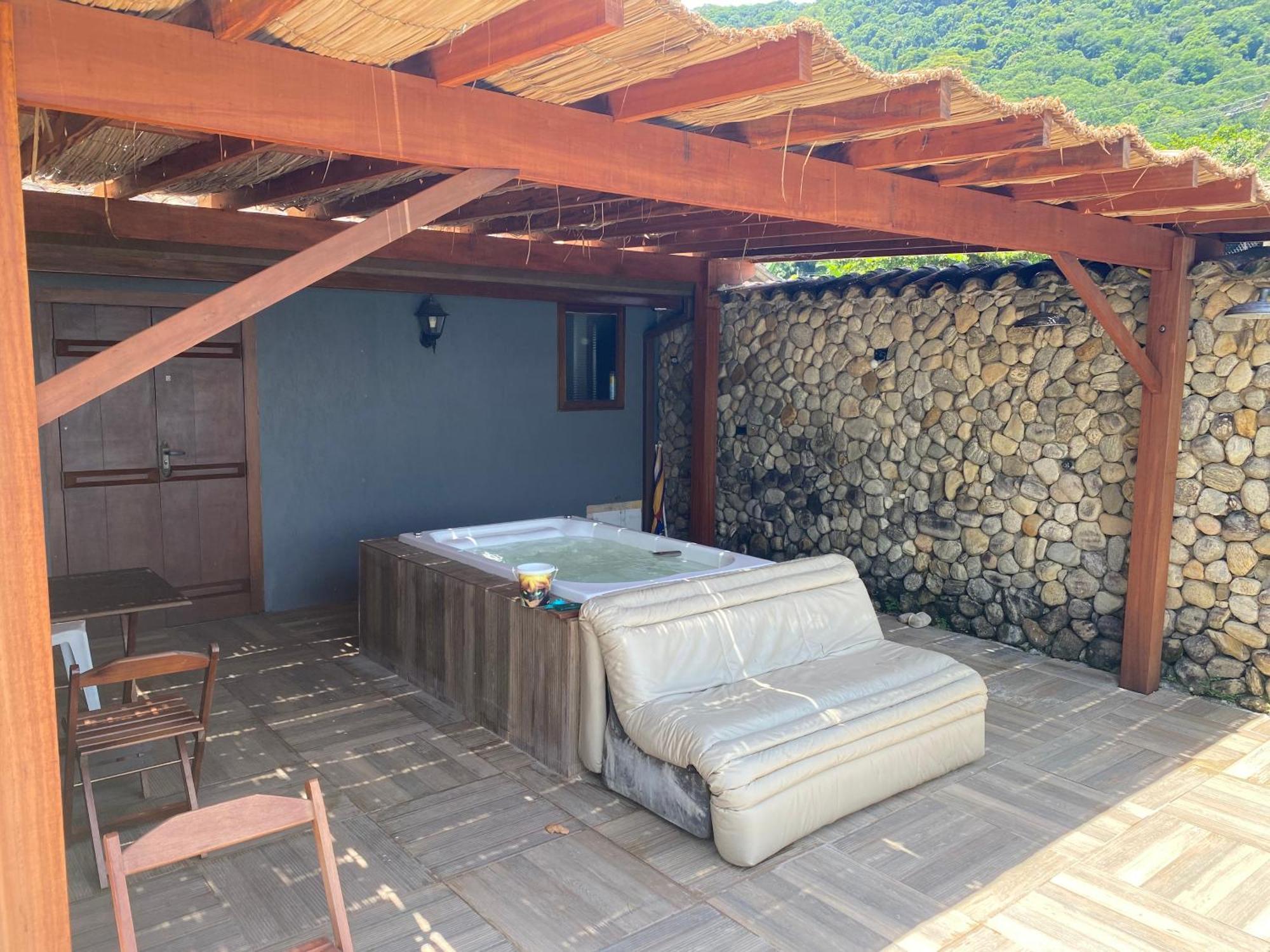 Deck Da Villa Pousada Ubatuba Eksteriør bilde