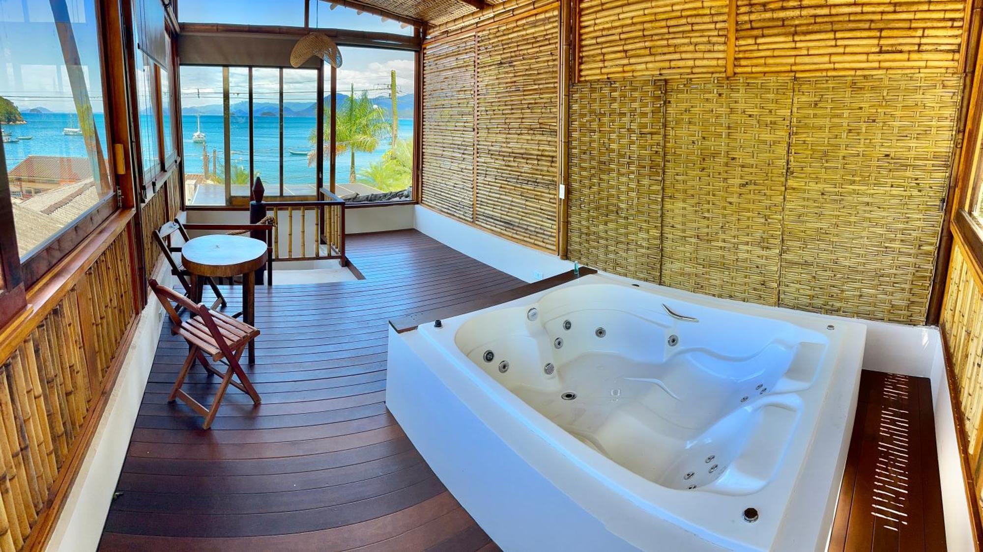 Deck Da Villa Pousada Ubatuba Eksteriør bilde